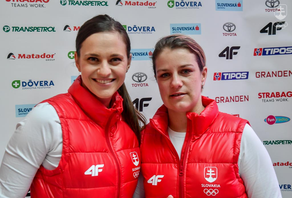 Olympijské medailistky v športovej streľbe Danka Barteková a Zuzana Rehák Štefečeková. FOTO: JÁN SÚKUP, Štartfoto