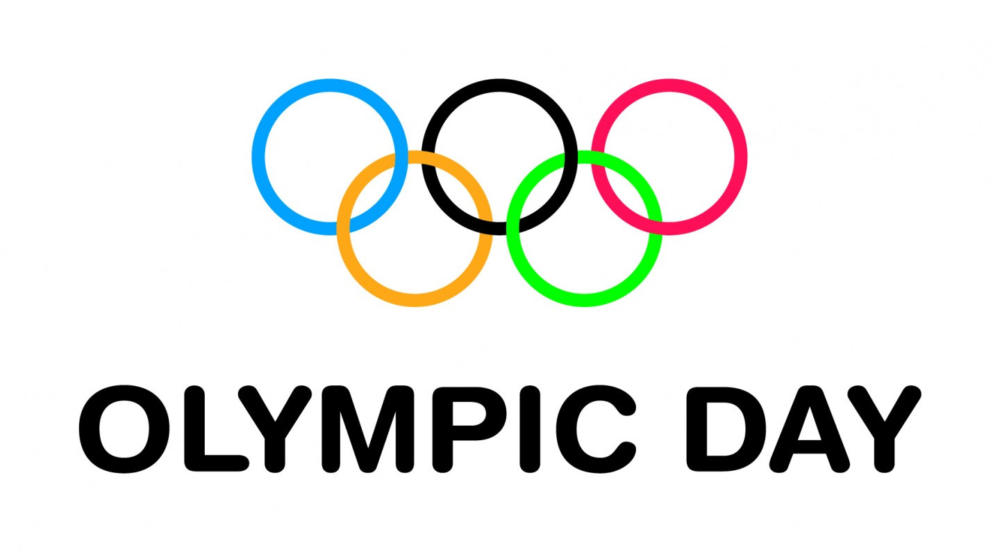 Logo Olympijského dňa.