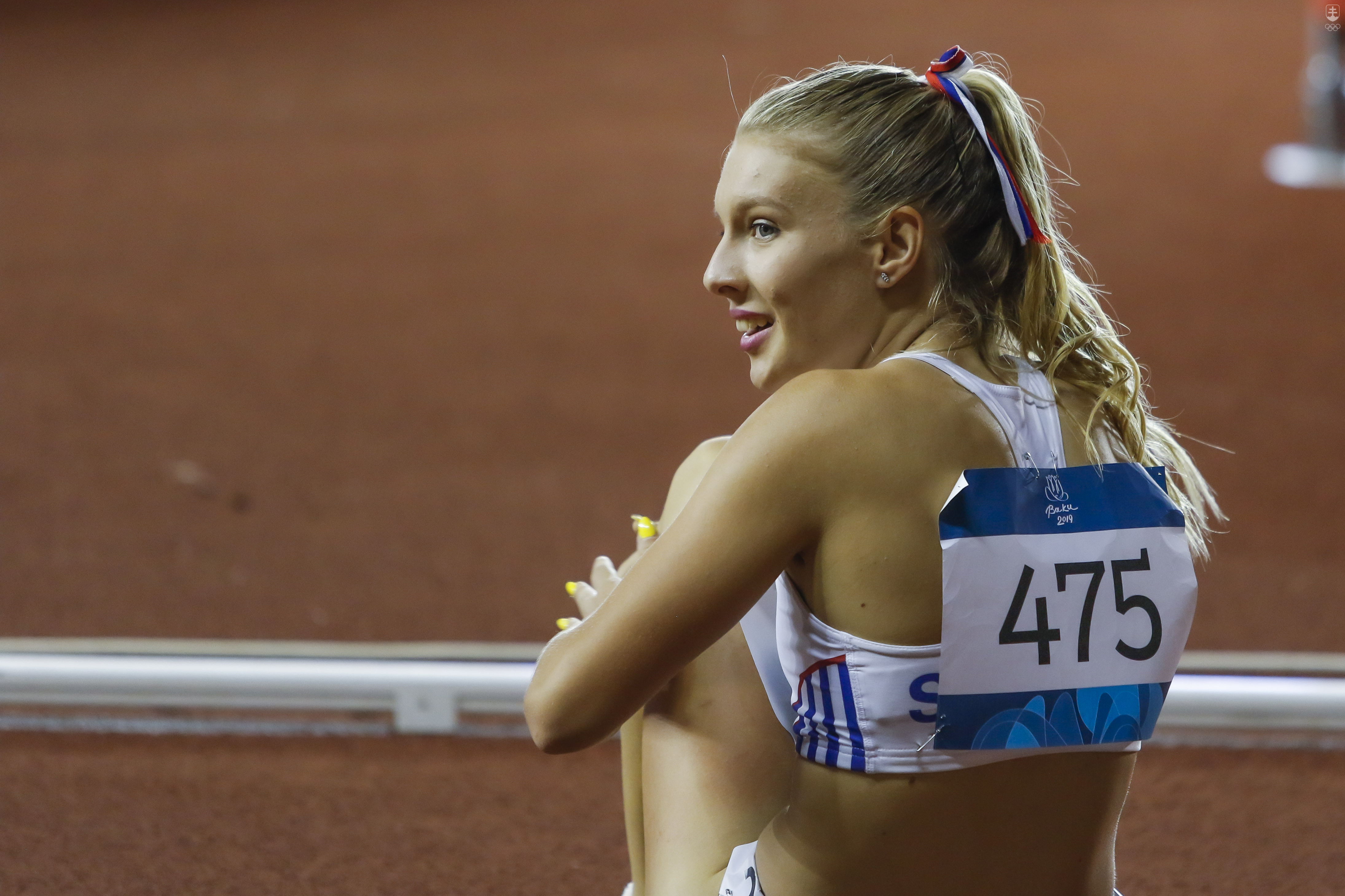 Viktória Forster postúpila do zajtrajšieho finále v behu na 200 metrov. 