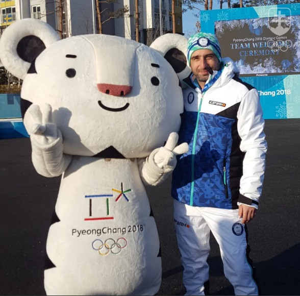 Peter Brüll na zimných olympijských hrách 2018 v Pjongčangu, kde ešte pôsobil vo vedení fínskej výpravy.