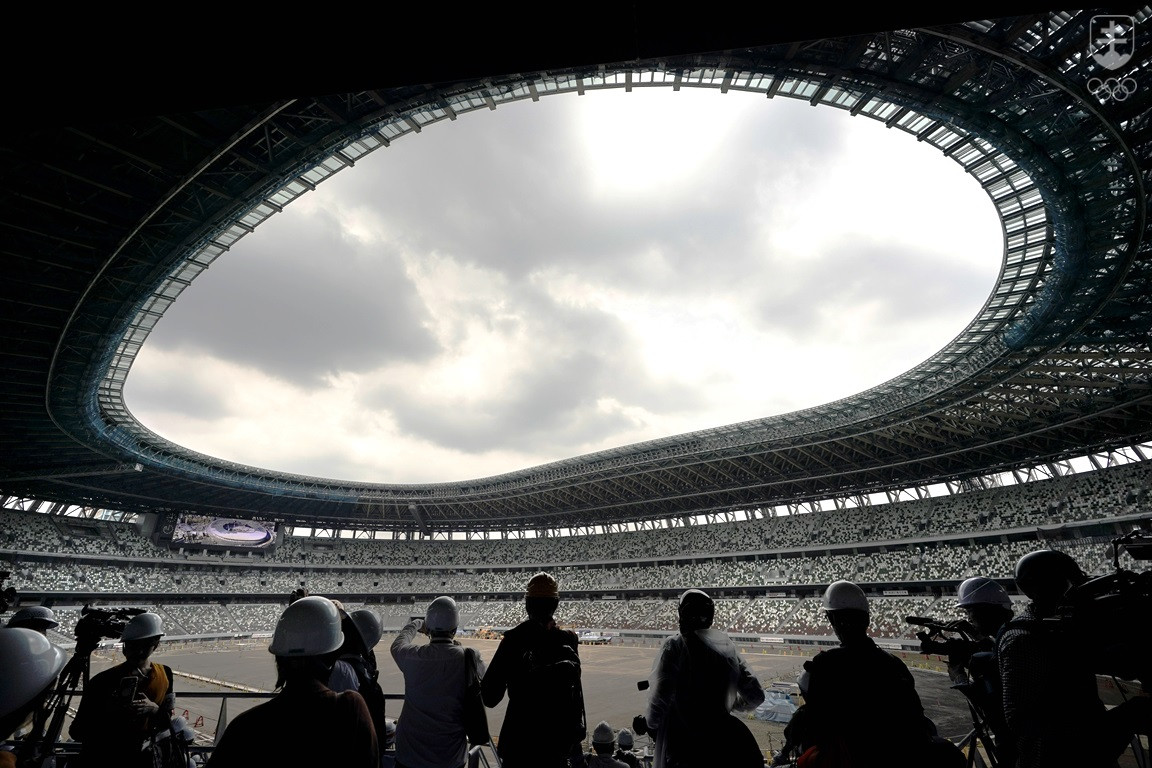 Aktuálna podoba Olympijského štadióne v Tokiu.