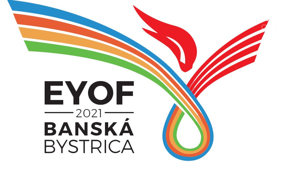 Logo XVI. letného EYOF v Banskej Bystrici, ktoré oficiálne predstavili 4. júla.