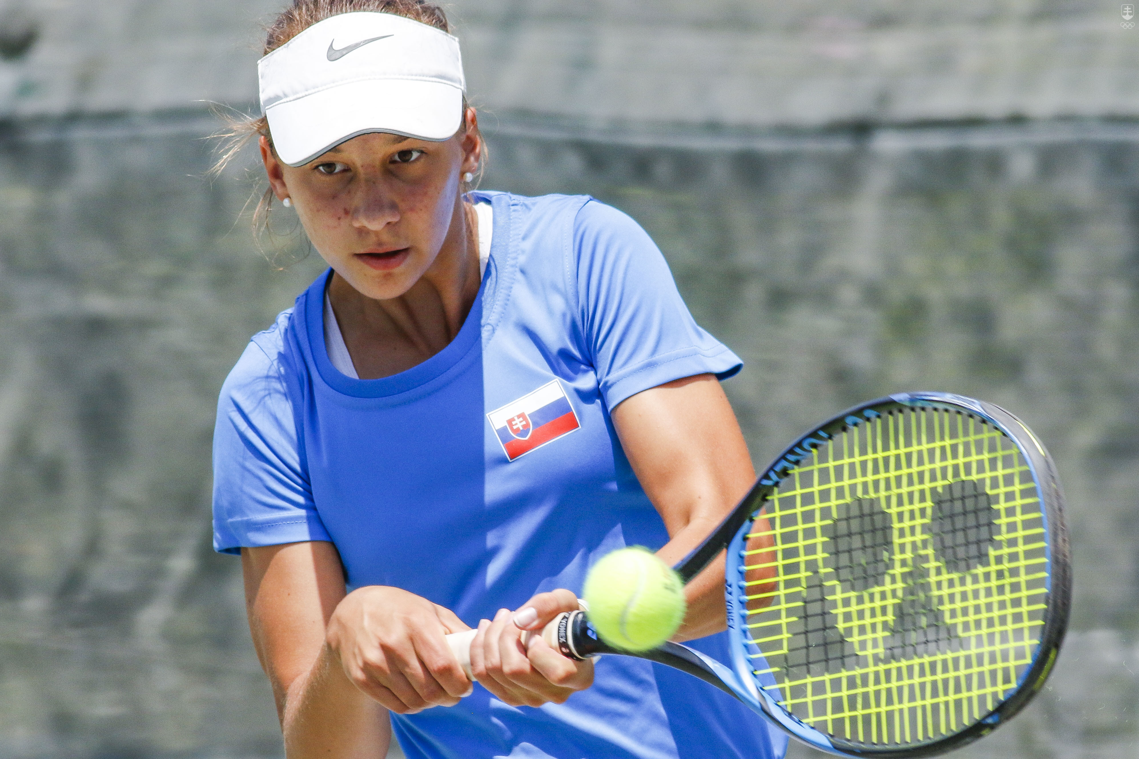 Tenistka Salma Drugdová sa vo dvojhre prebojovala medzi najlepšiu osmičku tenistov na EYOF 2019 v Baku. 