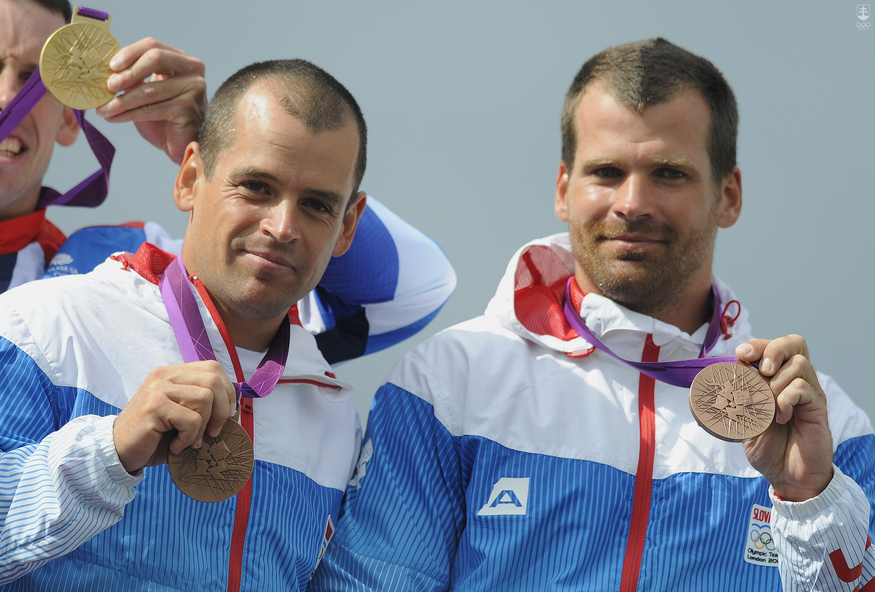 Dvojičky s bronzovými medailami v  C2 na OH2012 v Londýne.