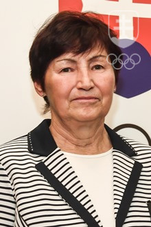 Anna Pasiarová na čerstvej fotografii z nedávneho národného zrazu olympionikov v Šamoríne.