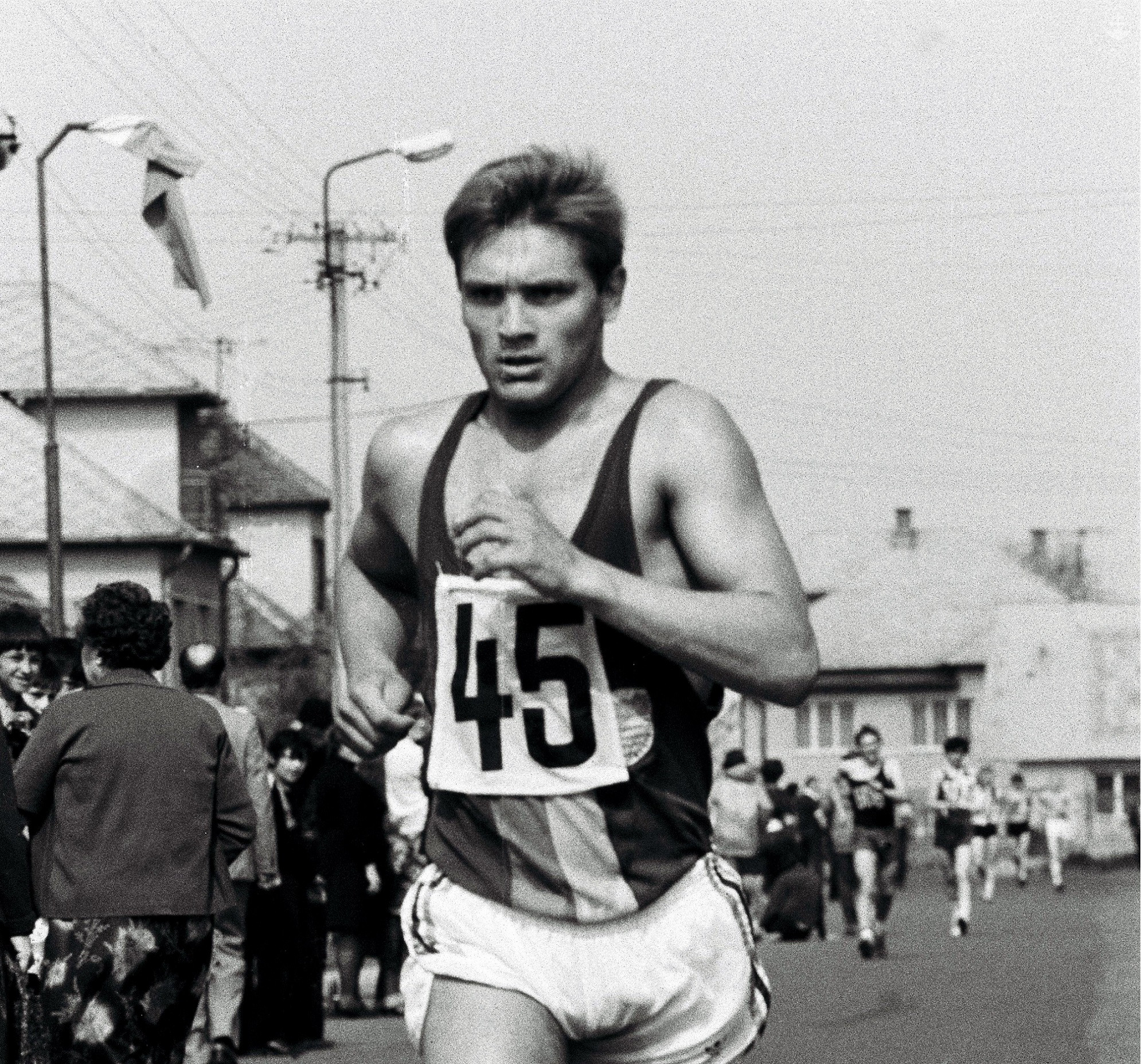 Slovák Jozef Pribilinec, zlatý medailista z OH 1988 v Soule v chôdzi na 20 km.