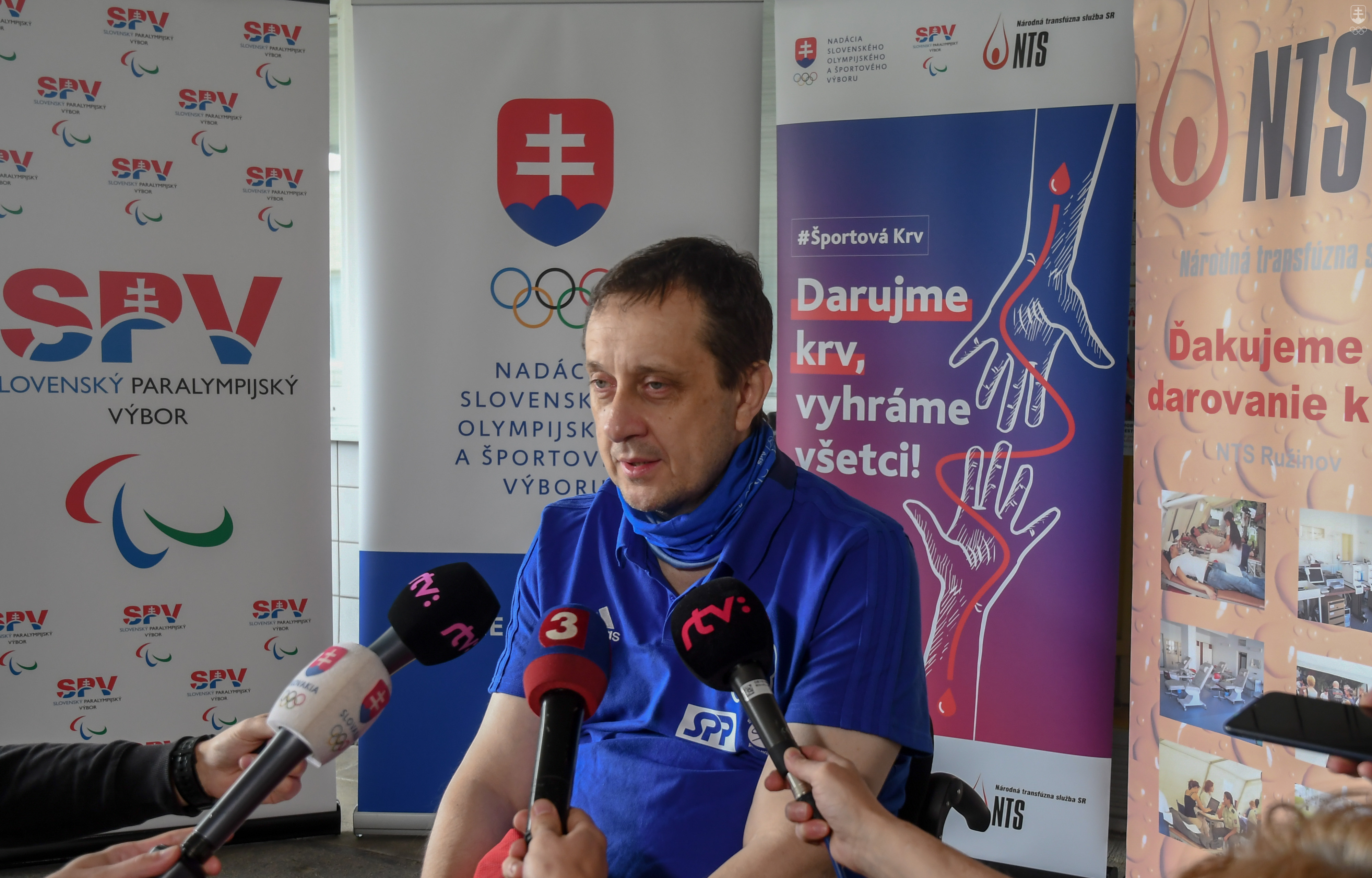 Predseda Slovenského paralympijského výboru (SVP) Ján Riapoš.