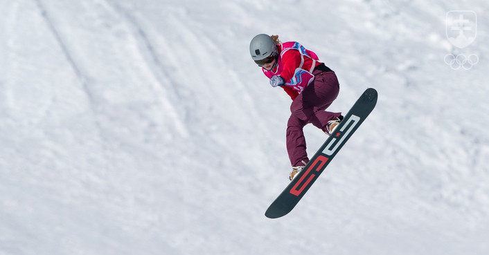 Eva Hanicová na III. zimných olympijských hrách v Lausanne 2020. 