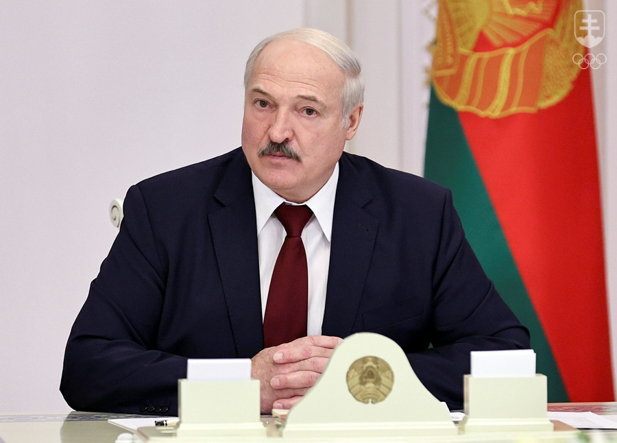 Prezident Bieloruska aj šéf národného olympijského výboru krajiny Alexander Lukašenko.