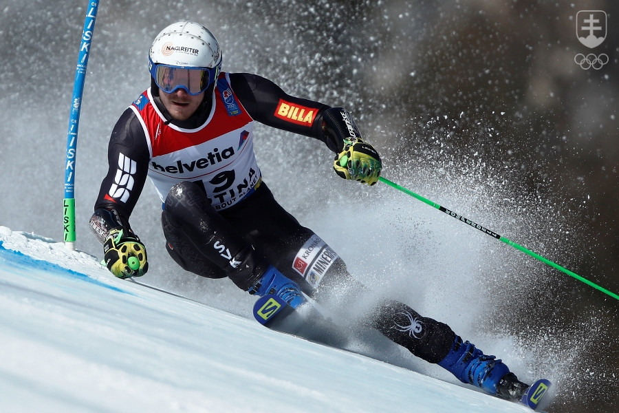 Adam Žampa dosiahol ôsmym miestom v obrovskom slalome svoj najlepší kariérny výsledok na svetových šampionátoch.