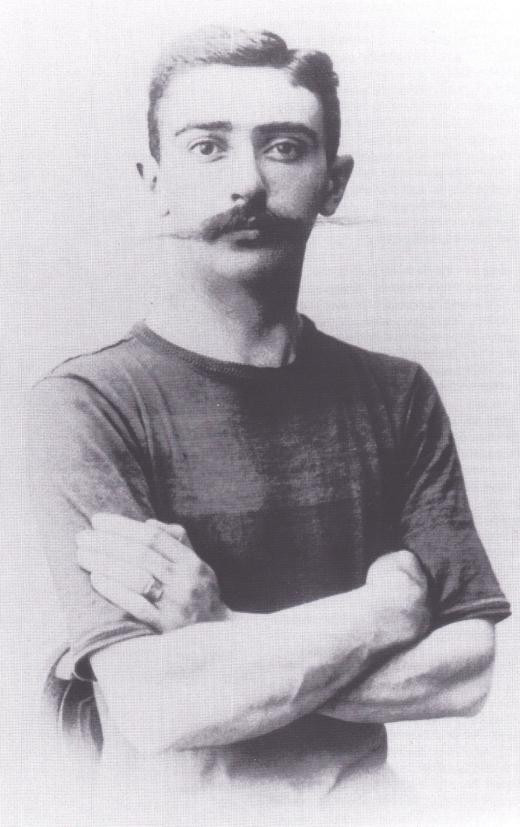 Pierre de Coubertin, zakladateľ moderného olympizmu.