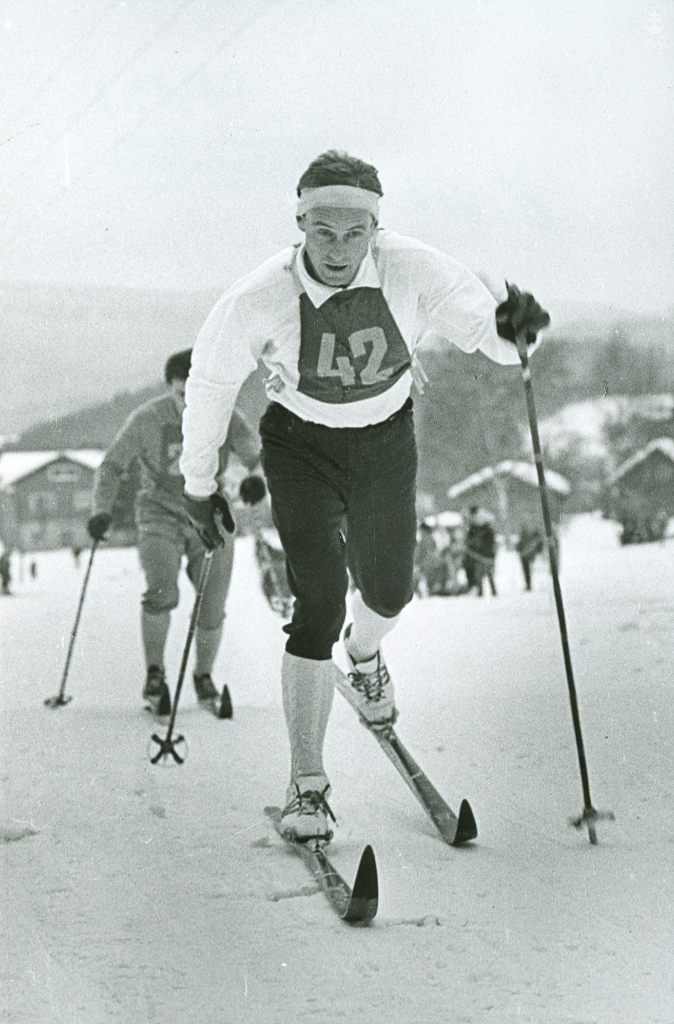 Fotografia z pretekov v Novom meste na Morave v roku 1966, keď sa Čillíkova bežecká kariéra chýlila ku koncu.