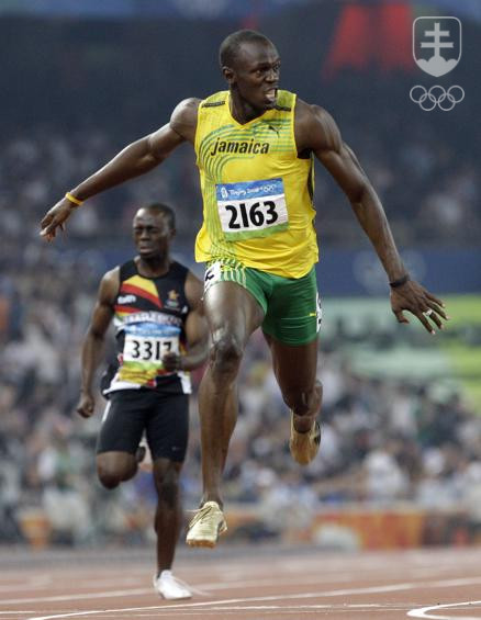 Jamajský šprintérsky blesk Usain Bolt.