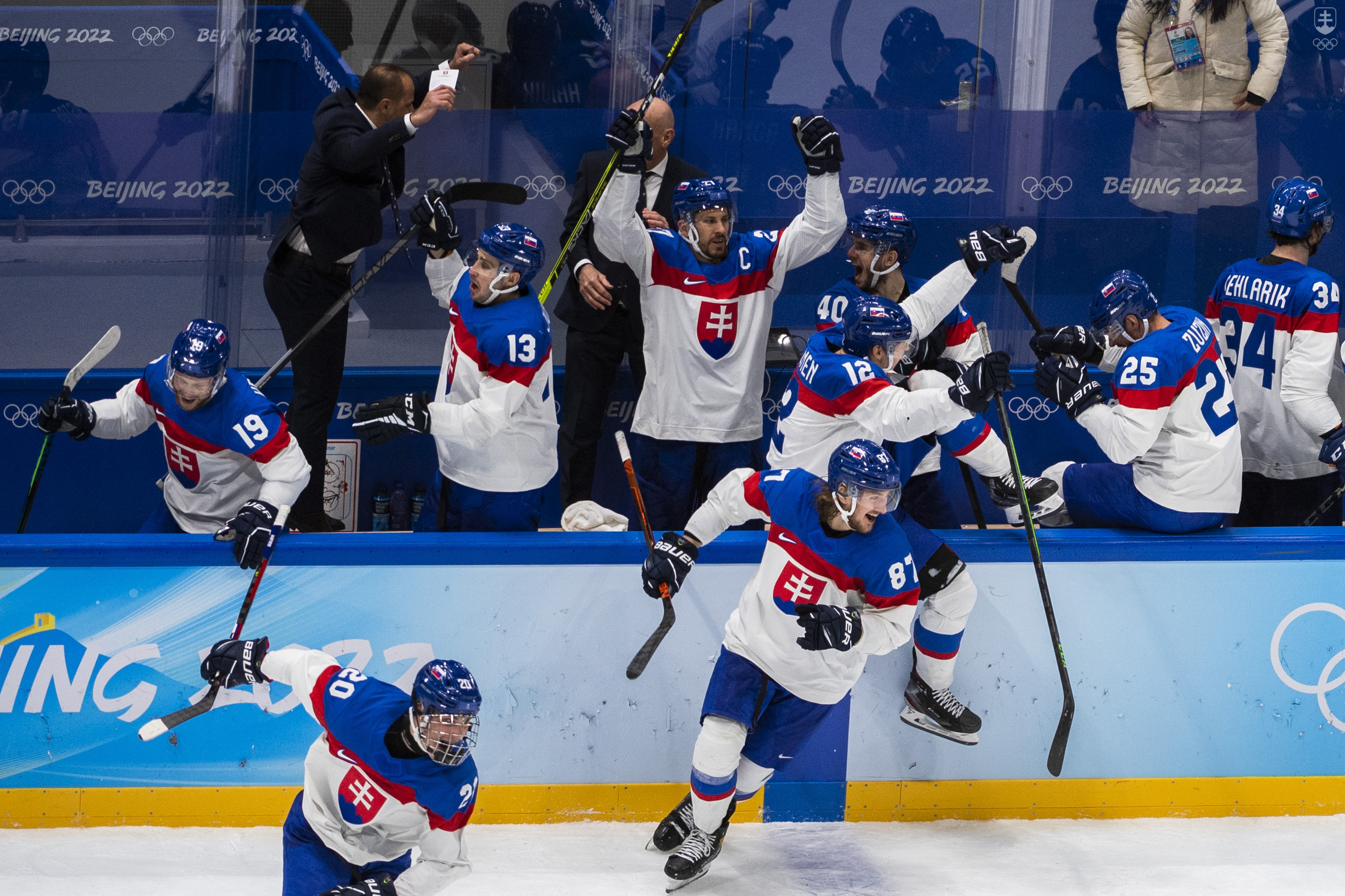 Slovensko zdolalo USA v olympijskom štvrťfinále v Pekingu