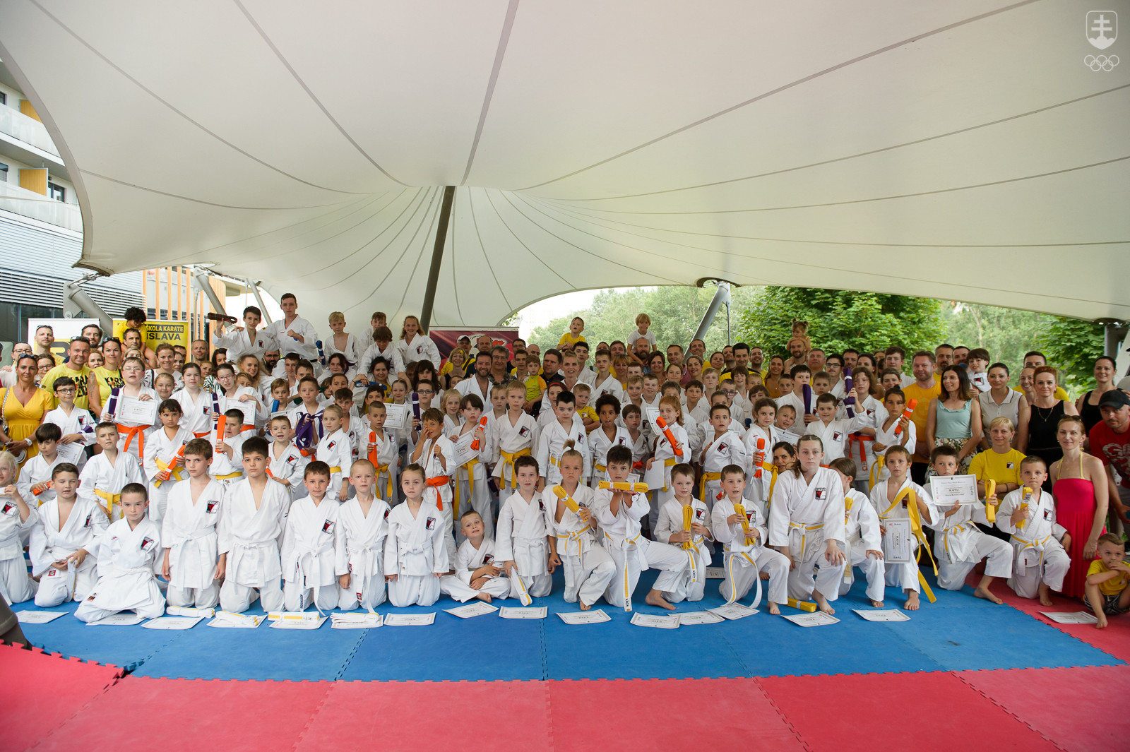 Víťazi Ukáž sa 2021 - Športová škola karate Bratislava. 