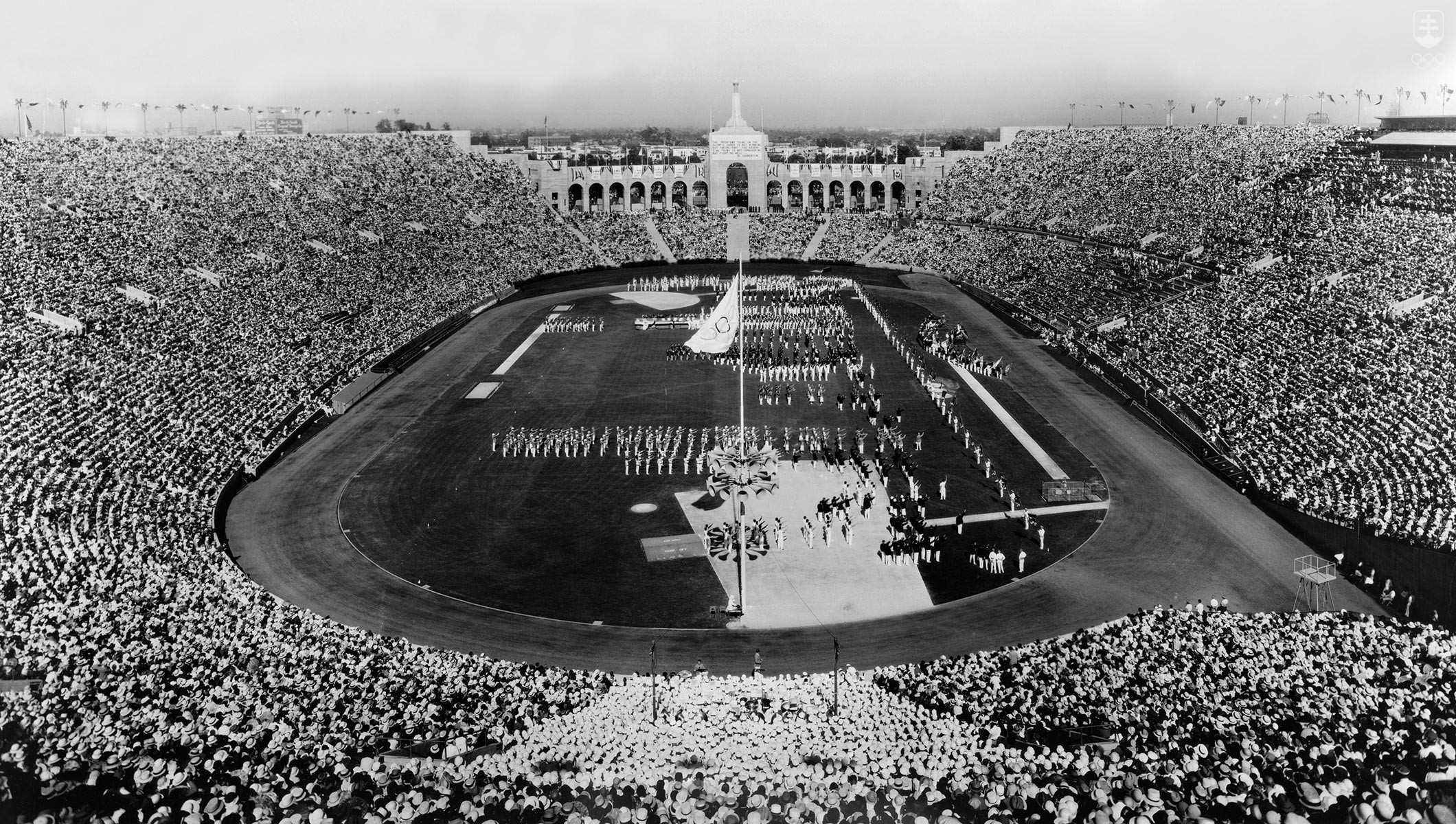 Slávny losangeleský štadión Coliseum, ktorý bol "srdcom" olympijských hier nielen v roku 1932, ale aj v roku 1984.