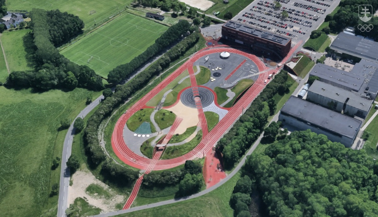 Atletické exploratórium v dánskom meste Odense