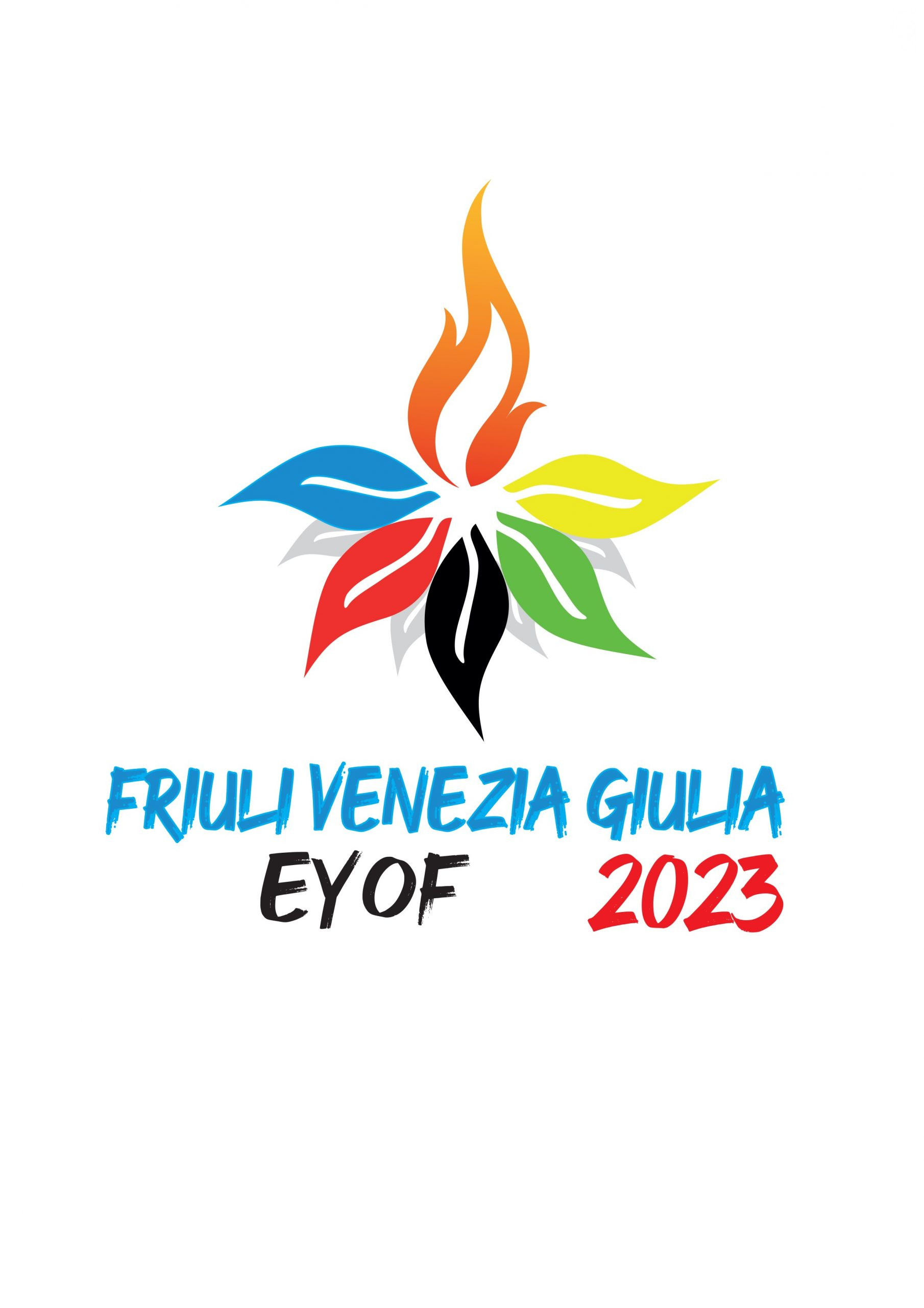 Logo EYOF 2023 Friulia Venezia Giulia