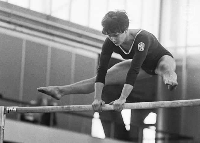 Na bradlách si Marika Krajčírová na ME 1967 v Amsterdame vybojovala bronz.