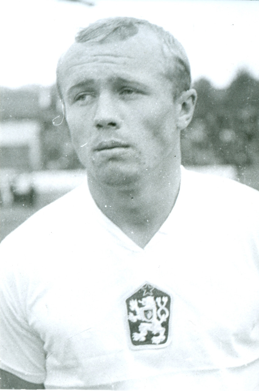 Ján Geleta vo vrcholnom období futbalovej kariéry.